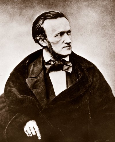 ريتشارد واجنر (1813-1883) ملحن ألماني - صورة شخصية بواسطة مصور غير معروف