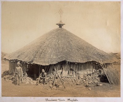 Theodores Tomb, Magdala, Abyssinia بواسطة مصور غير معروف