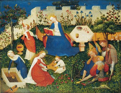 جنة الفردوس الصغيرة بواسطة ماجستير Rhenish العلوي