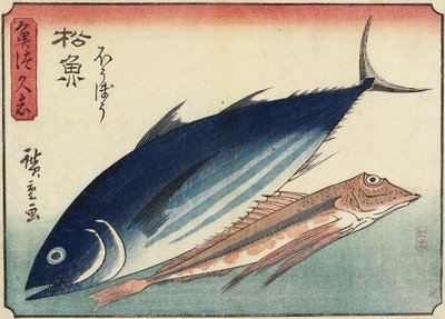 بونيتو وجورنارد ، 1830-1844 بواسطة Utagawa Hiroshige