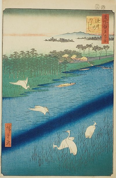 بواسطة Utagawa Hiroshige
