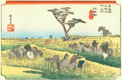 هيروشيغي 40 شيريفو بواسطة Utagawa Hiroshige