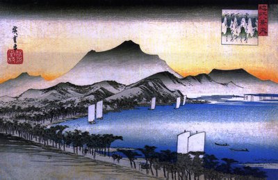  بواسطة Utagawa Hiroshige