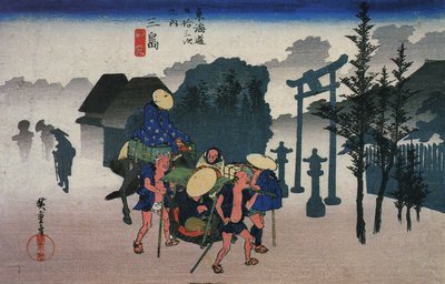  بواسطة Utagawa Hiroshige