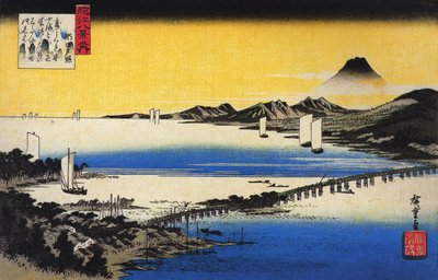  بواسطة Utagawa Hiroshige