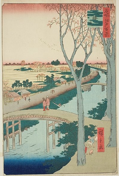 بواسطة Utagawa Hiroshige