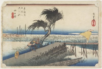 مي ريفر ، يوكايتشي ، ج .1833 بواسطة Utagawa Hiroshige