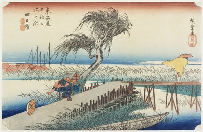 مي ريفر ، يوكايتشي ، ج .1833 بواسطة Utagawa Hiroshige