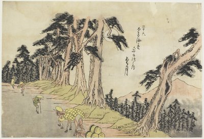 رقم 26 Mochizuki ، 1830-1844 بواسطة Utagawa Hiroshige