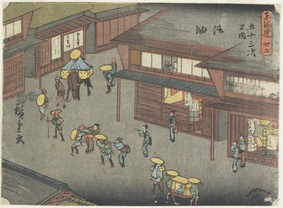 رقم 35 جويو ، 1847-1852 بواسطة Utagawa Hiroshige