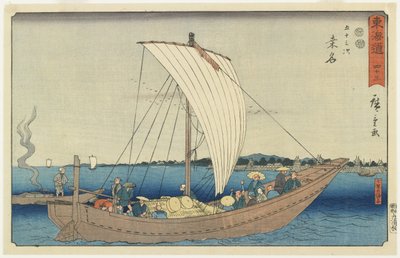 رقم 43: كوانا ، 1847-1852 بواسطة Utagawa Hiroshige