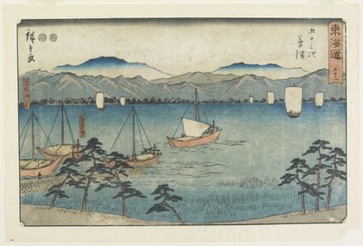 رقم 53 كوساتسو ، 1847-1852 بواسطة Utagawa Hiroshige