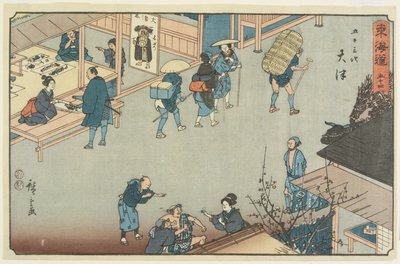 رقم 54 O_tsu ، 1847-1852 بواسطة Utagawa Hiroshige