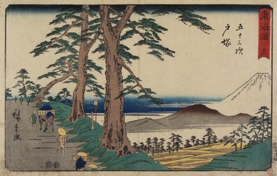 رقم 6 توتسوكا ، 1847-1852 بواسطة Utagawa Hiroshige