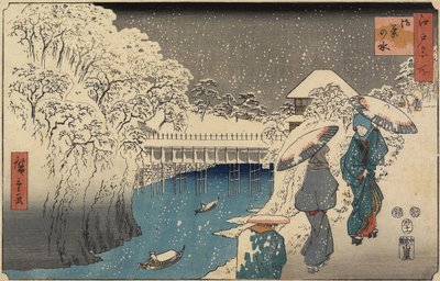 أوشانوميزو ، نوفمبر 1853 بواسطة Utagawa Hiroshige