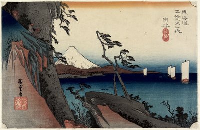 ممر ساتا ، يوي ، ج. 1833 بواسطة Utagawa Hiroshige