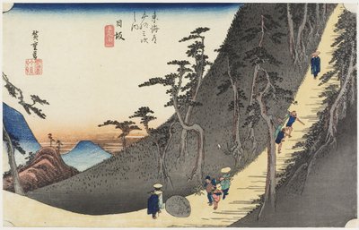 ممر الجبل المبكر ، نيساكا ، ج. 1833 بواسطة Utagawa Hiroshige