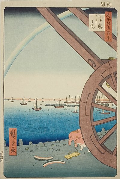  بواسطة Utagawa Hiroshige