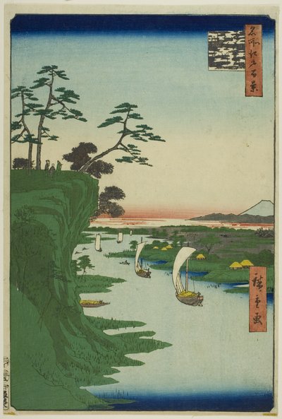  بواسطة Utagawa Hiroshige