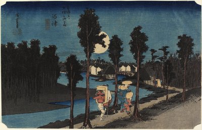 مشهد الشتاء ، ماماماستو ، ج. 1833 بواسطة Utagawa Hiroshige