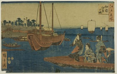 طباعة خشبية بواسطة Utagawa Hiroshige