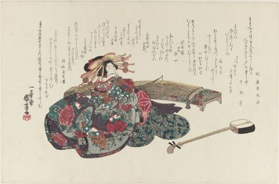 كم هو الكورتيزون ميت؟ بواسطة Utagawa Kuniyoshi