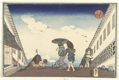 Kasumigaseki (العنوان على الكائن) الأماكن الشهيرة في Eastern Capital (عنوان السلسلة) Toto Meisho (عنوان السلسلة على الكائن) بواسطة Utagawa Kuniyoshi