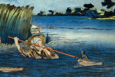 صورة لنهر مياتو بواسطة Utagawa Kuniyoshi