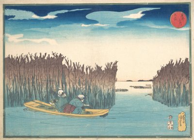 مجمعات الأعشاب البحرية في أوموري ، 1797-1861. بواسطة Utagawa Kuniyoshi