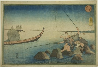 تيبوزو ، من سلسلة "الأماكن الشهيرة في العاصمة الشرقية (توتو ميشو)" بواسطة Utagawa Kuniyoshi