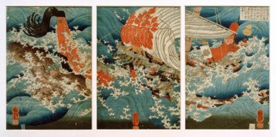 ضحية Yojibei بواسطة Utagawa Kuniyoshi