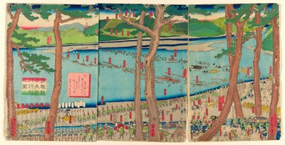 P صوت دوار لـ Minamoto no Yoritomo a c Ross tee Rive r بواسطة أوتاغاوا ساداهيدي
