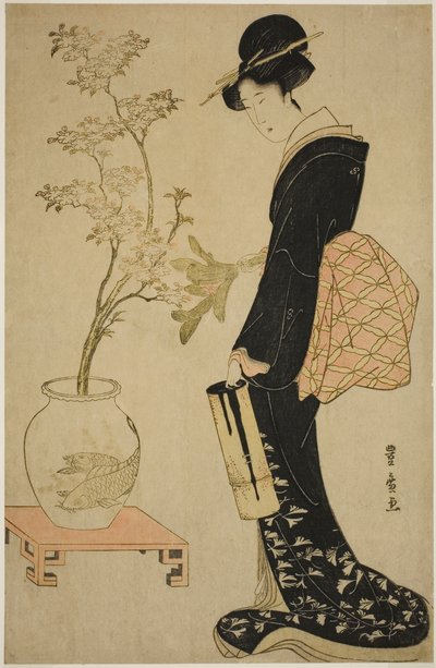 عرض Ikebana بواسطة أوتاغاوا تويوهيرو