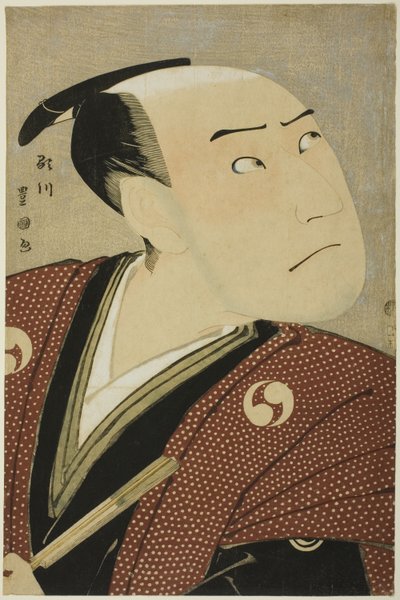 الممثل Sawamura Sojuro III قام بدور Oboshi Yuranosuke في مسرحية "Edo no Hana Ako no Shiogama" التي قدمت على مسرح كيري في الشهر الرابع عام 1796 بواسطة أوتاغاوا تويوكوني الأول