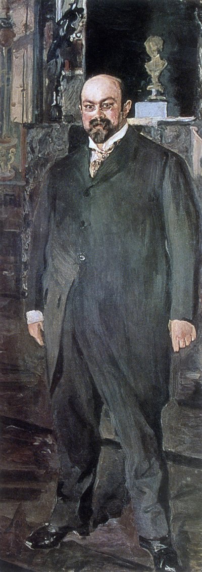ميخائيل أبراماوفيتش موروزوف (1870-1903 جامع ورعاة الفنون الروسي) بواسطة فالنتين ألكسندروفيتش سيروف