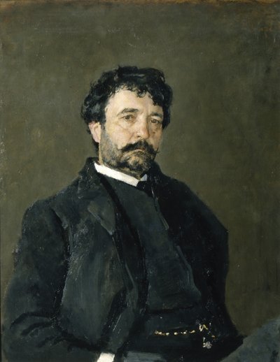 صورة لمغني الأوبرا أنجيلو ماسيني 1844-1926 ، 1890 بواسطة فالنتين ألكسندروفيتش سيروف