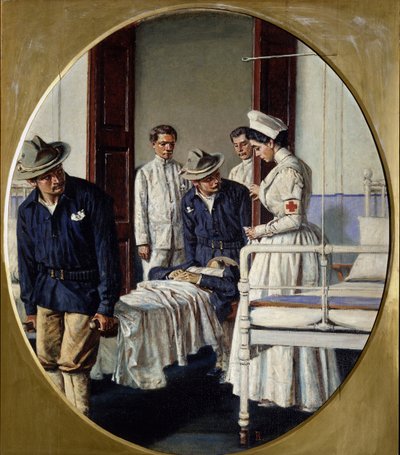في مستشفى عسكري ، 1901 بواسطة Vasili Vasilievich Vereshchagin