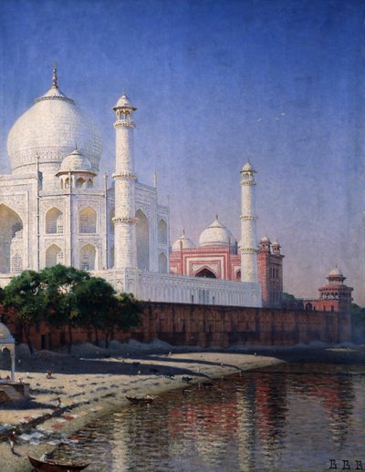 تاج محل بأجرا بواسطة Vasili Vasilievich Vereshchagin