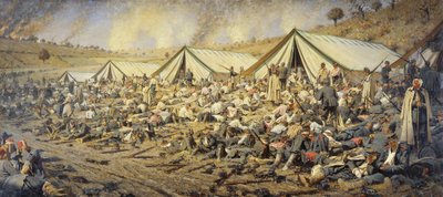 بعد الهجوم بليفنا، 1877-1878 بواسطة فاسيلي فيريشاجين