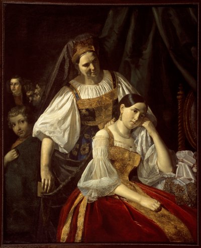 "" تجهيزات السفر "" لوحة لفاسيلي فيكليستوف (فيكليستوف) (القرن التاسع عشر) 1848 خافت 141x114 سم متحف الدولة الروسي ، سانت بطرسبرغ (بطرسبورغ) بواسطة فاسيلي فيكليستوف