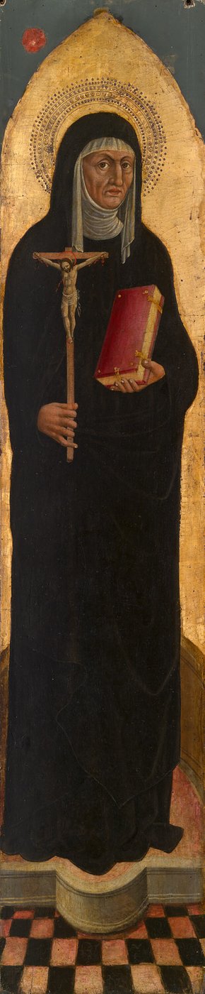 القديسة مونيكا من مذبح أوغسطيني بواسطة Venetian School