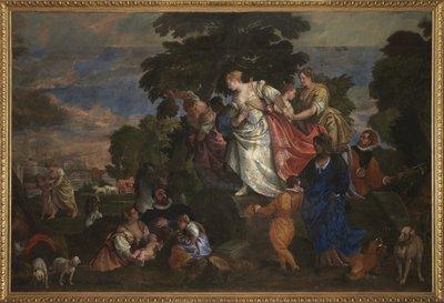 أنقذ موسى من المياه ، 1582-83 بواسطة فيرونيز