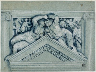 Overdoor مع Satyr و Satyress بواسطة فيرونيز
