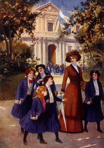 ترك مدرسة البنات بواسطة فيسنتي بلاسكو إيبانيز