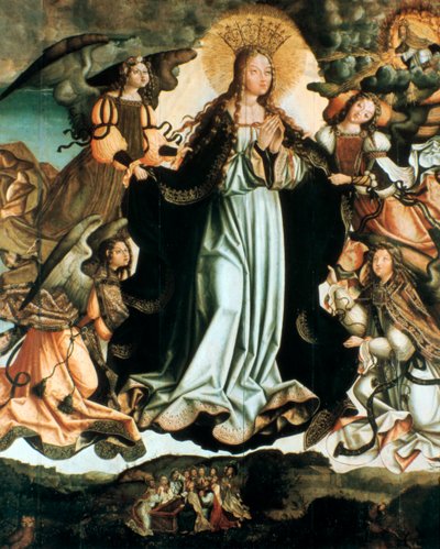 تولي السيدة العذراء (1491-1518) بواسطة فيسنتي جيل