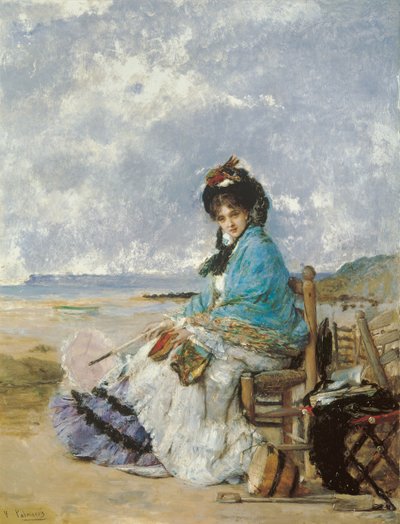 أيام الصيف بواسطة Vicente Palmaroli y Gónzalez