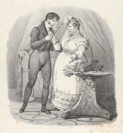 الفصل. السابع عشر: يجب أن تكون هناك نهاية! أنا أتزوج يجب أن ينتهي! أنا متزوج ، 1824. ، بواسطة فيكتور آدم