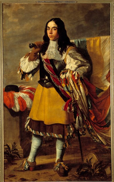 لوحة جدارية للباب رسمها فيكتور بوكيه (1619-1677) من القرن السابع عشر. 1،84x1،12 م بواسطة فيكتور بوكيه