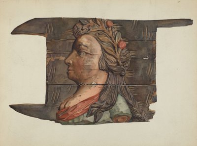 نحت الخشب ، ج. 1938. بواسطة فيكتور ف