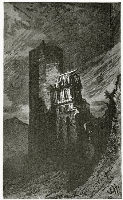 La Tourgue - توضيح من Quatre Vingt Treize ، القرن التاسع عشر (نقش وزن الجسم) بواسطة فيكتور هوغو